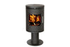 Morso 6148 on pedestal-Morso Stoves-The Stove Yard