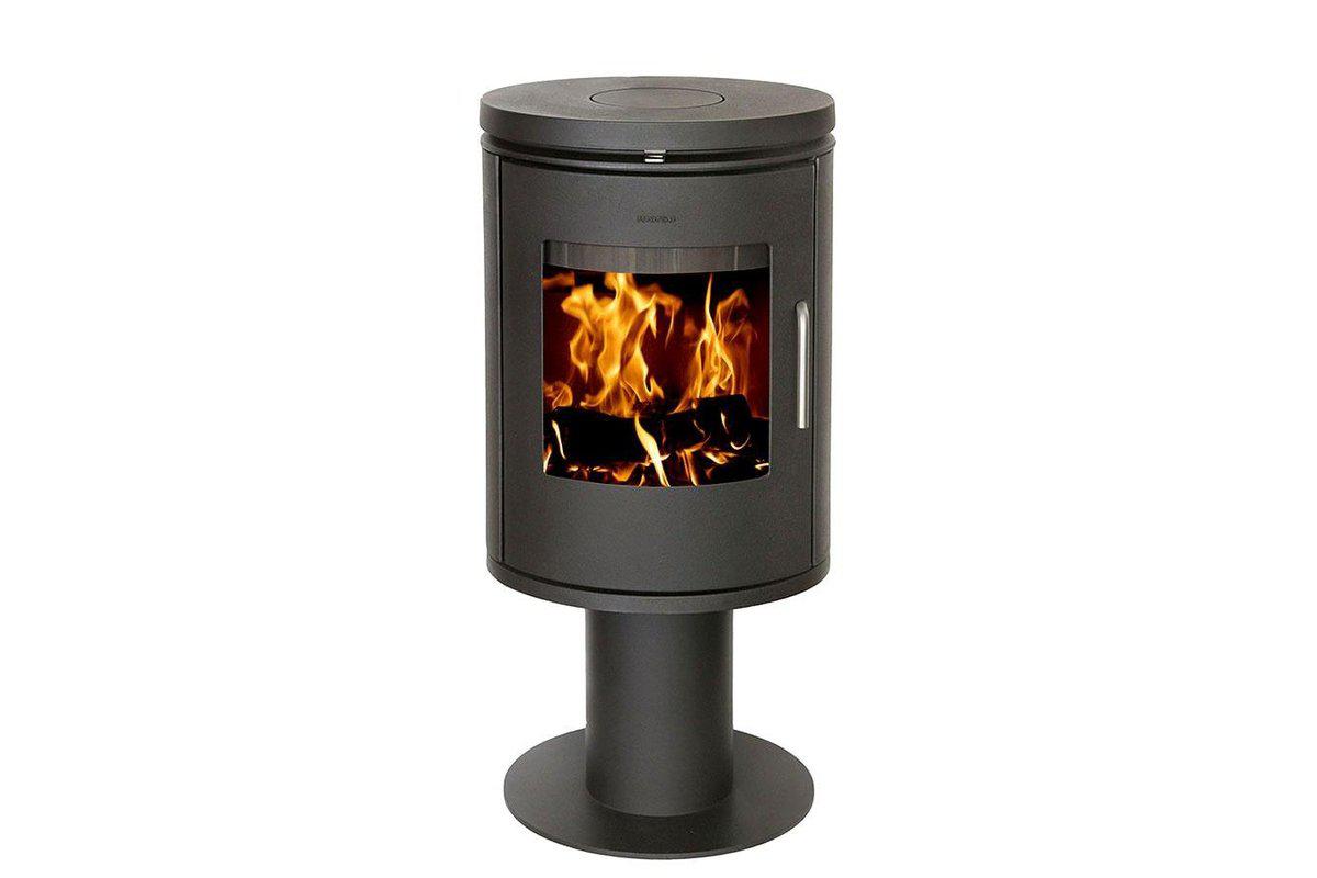 Morso 6148 on pedestal-Morso Stoves-The Stove Yard