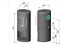Morso 6843 with log storage-Morso Stoves-The Stove Yard
