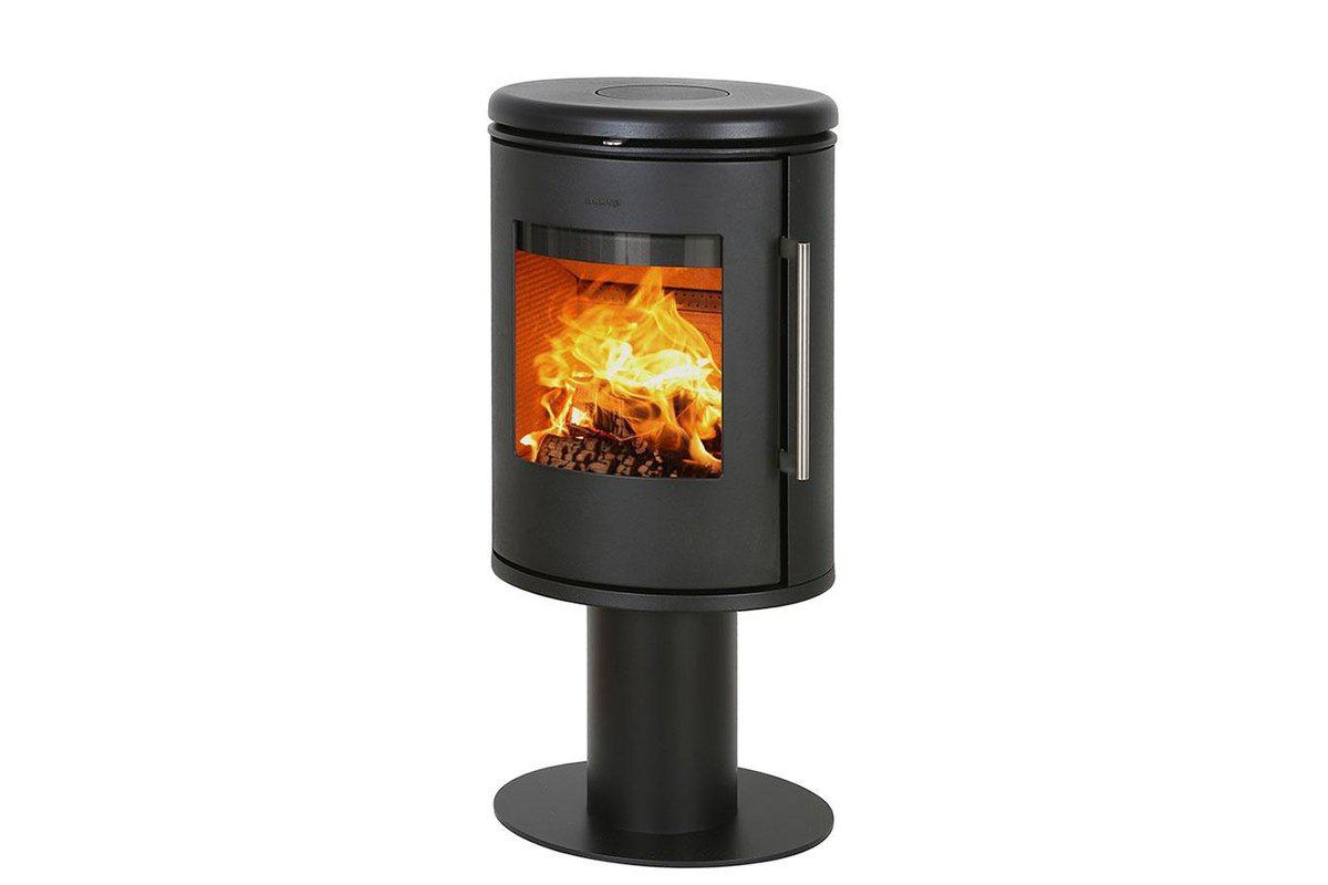 Morso 6848 on pedestal-Morso Stoves-The Stove Yard