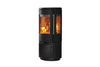 Morso 7443 with log storage-Morso Stoves-The Stove Yard