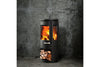 Morso 7943 with log storage-Morso Stoves-The Stove Yard