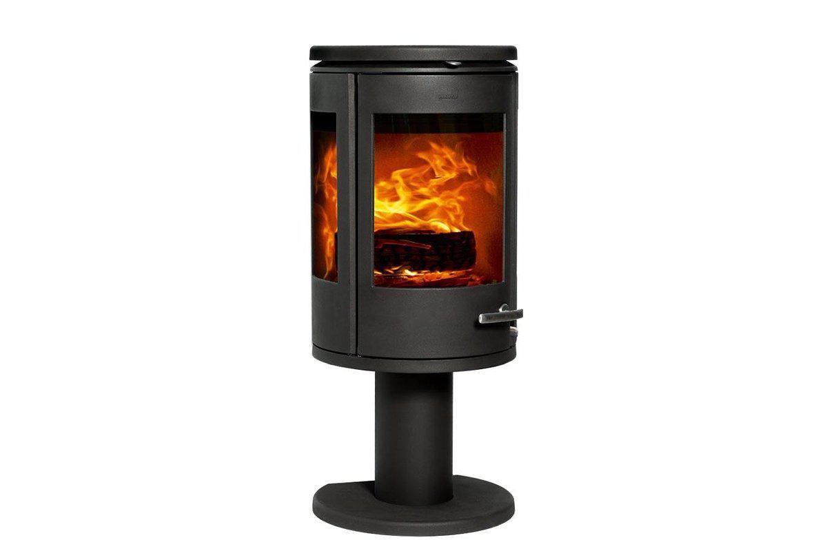 Morso 7948 on pedestal-Morso Stoves-The Stove Yard