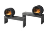 Nordpeis ME Bench Stove-Nordpeis Wood Burning Stoves-The Stove Yard