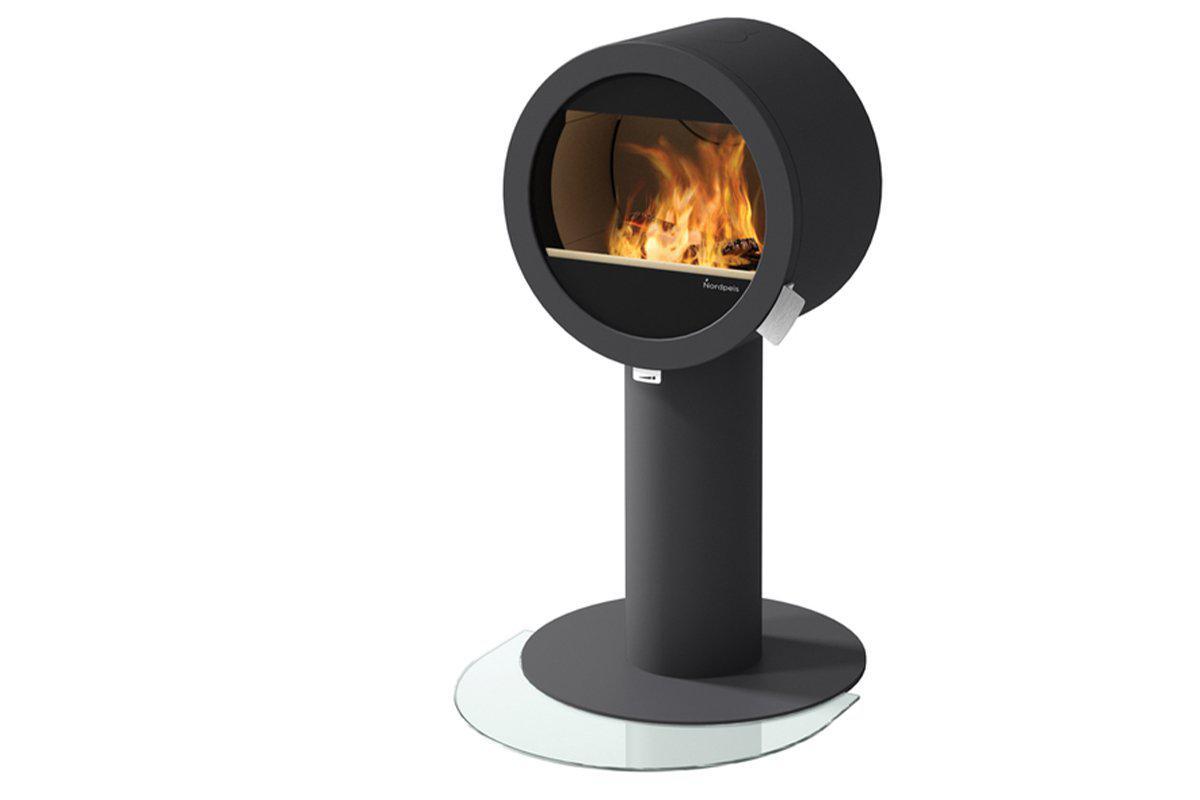 Nordpeis ME Pedestal-Nordpeis Wood Burning Stoves-The Stove Yard