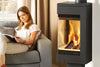 Nordpeis Quadro 1 Stove-Nordpeis Wood Burning Stoves-The Stove Yard