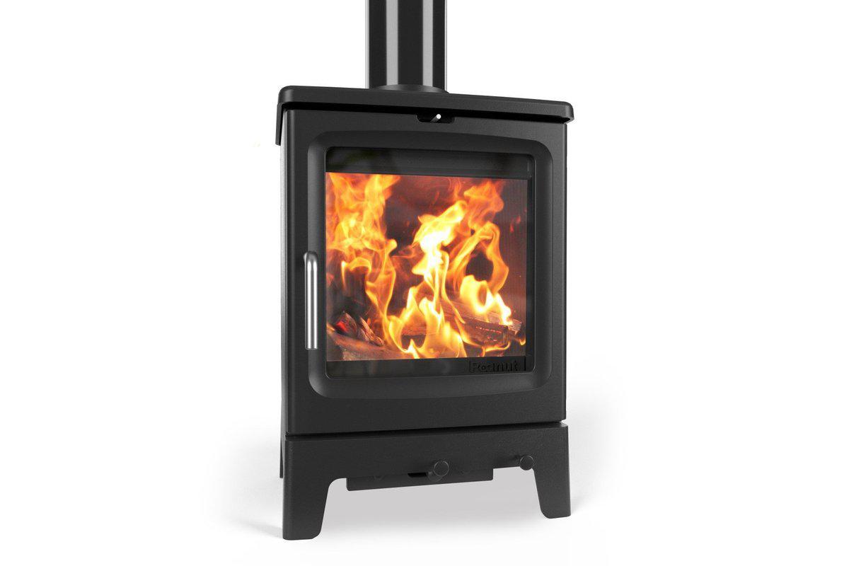 Peanut 5 Wood Burning Stove 5.0kW-Saltfire Ekol-The Stove Yard