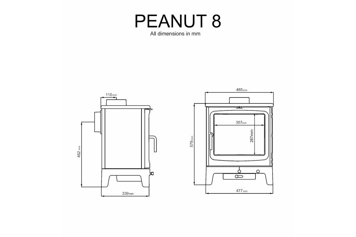 Peanut 8-Saltfire Ekol-The Stove Yard