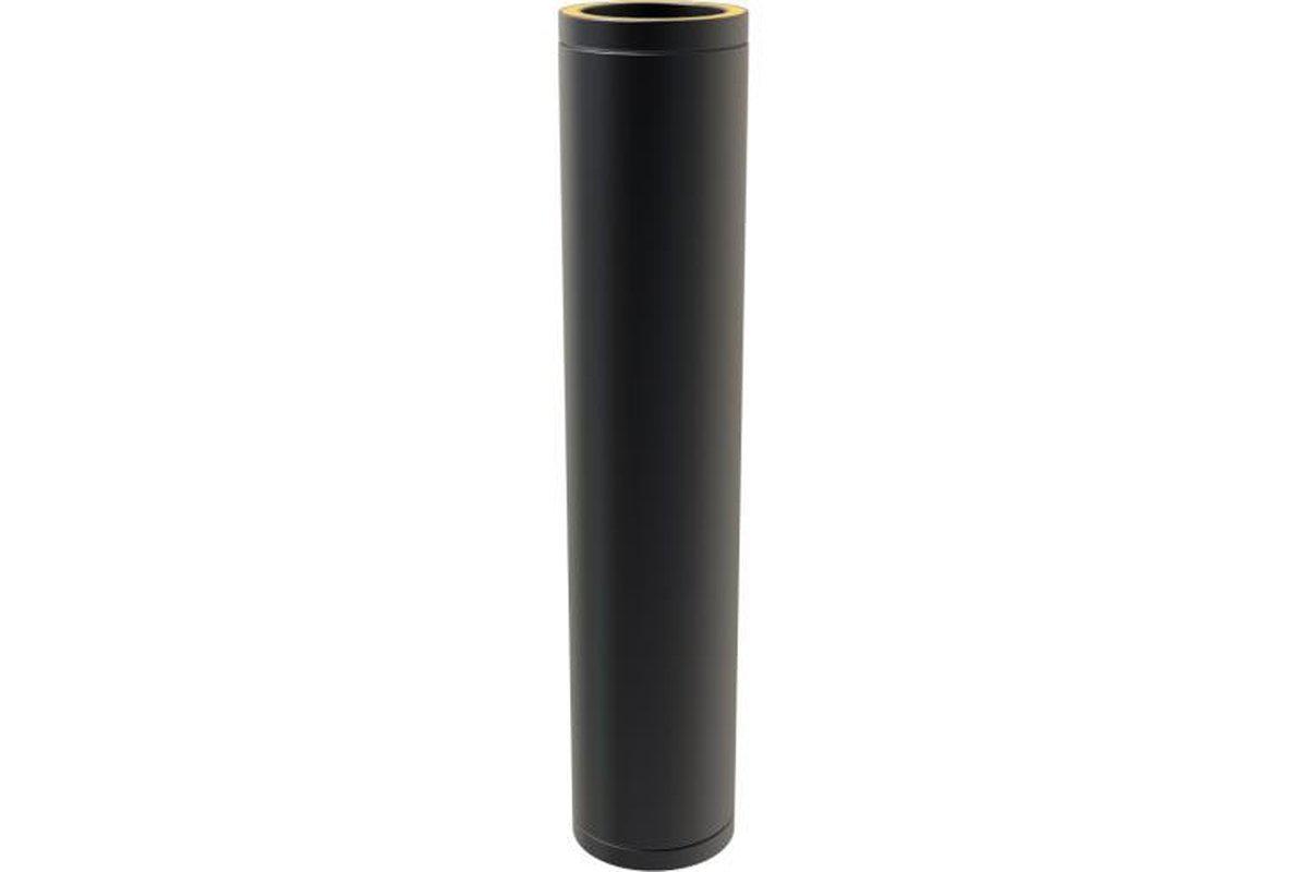Pipe 1000mm (125mm) BLACK-Mi-Flues Ltd-The Stove Yard