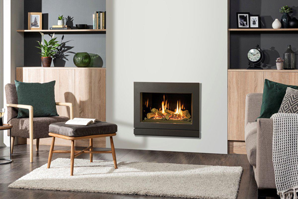 Riva2 600 Designio2 Graphite Steel | The Stove Yard