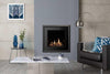 Riva2 600HL Evoke XS Black Glass-Stovax Gazco-The Stove Yard