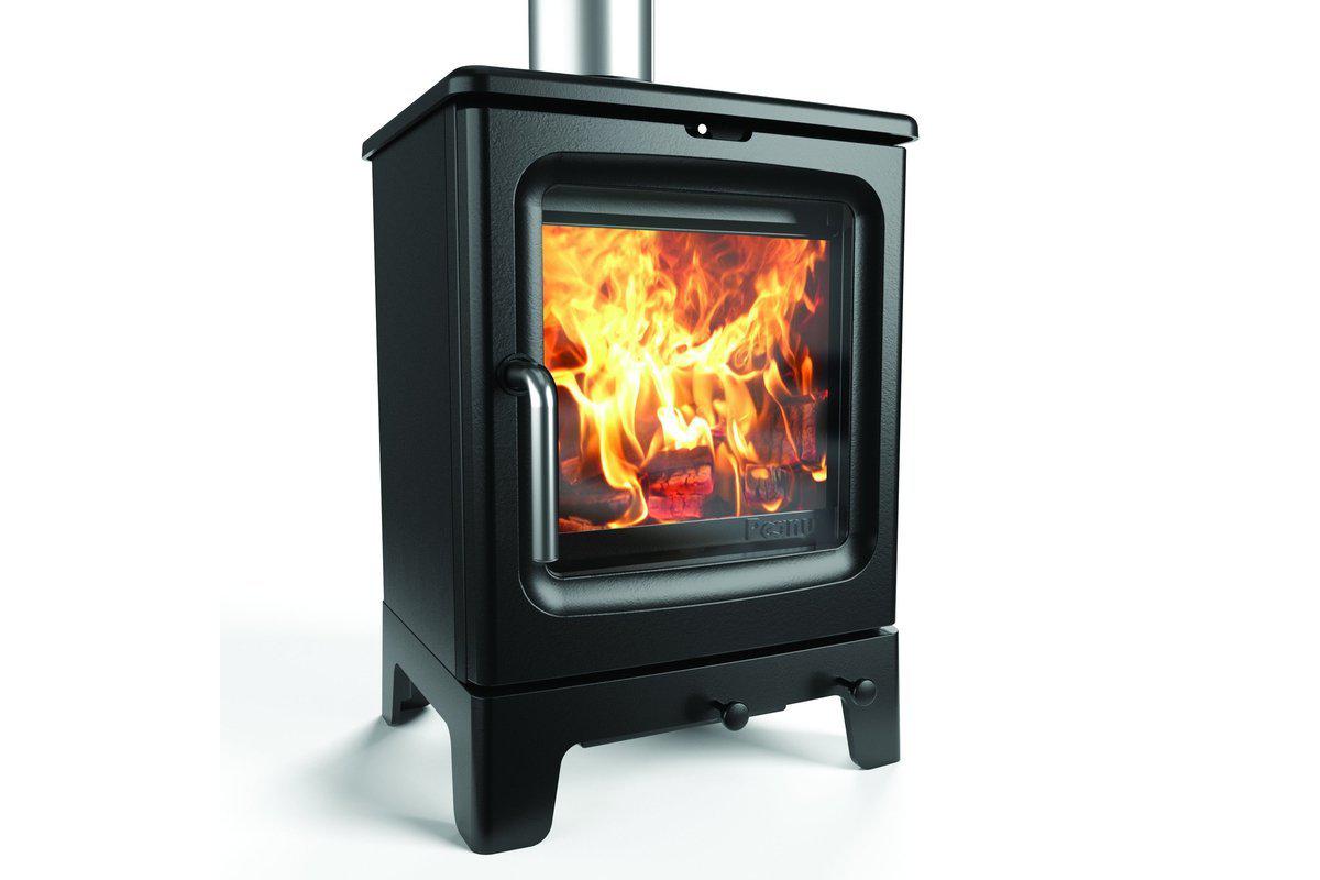 Saltfire Peanut 3 Compact Wood Burning Stove 4.7kW-Saltfire Ekol-The Stove Yard