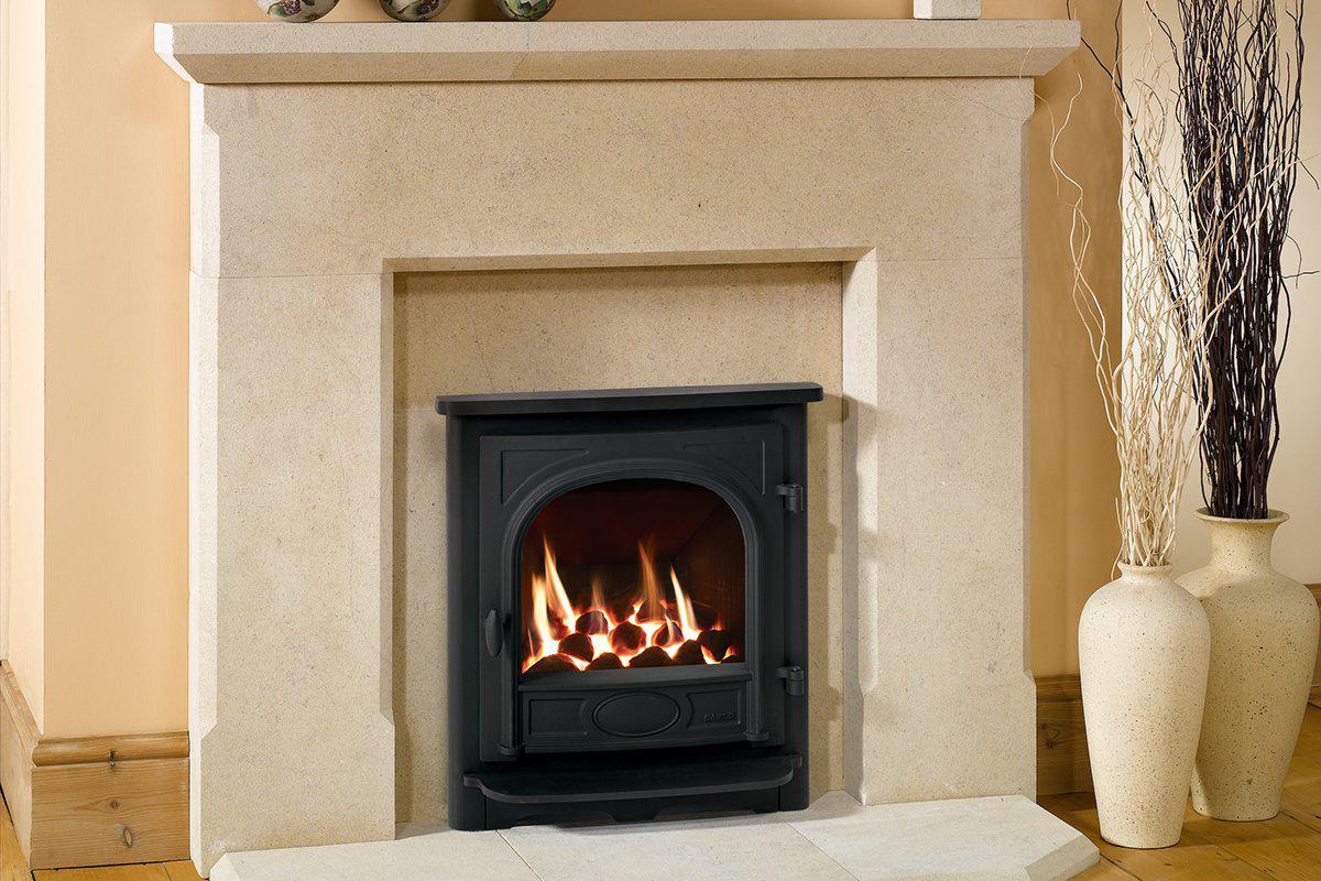 Stockton Logic HE Conventional Flue-Stovax Gazco-The Stove Yard