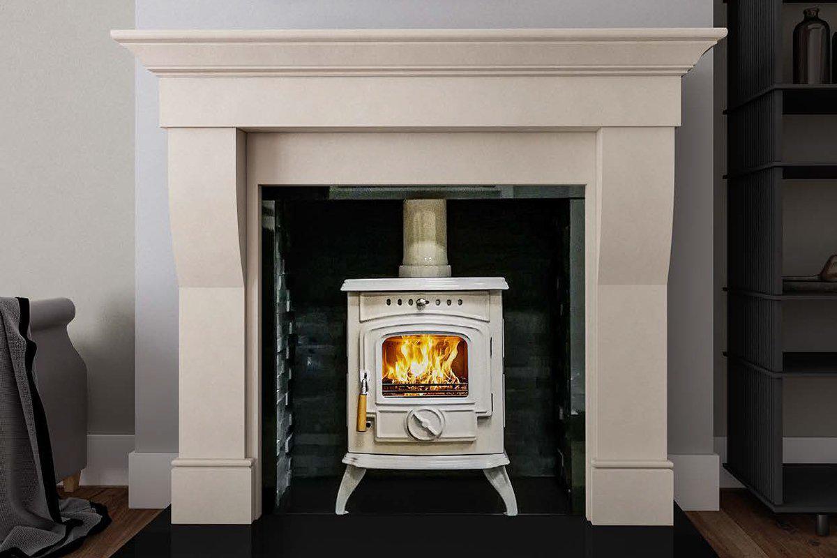 The Mourne Binnian 59" Ivory-T&amp;T Distributors-The Stove Yard