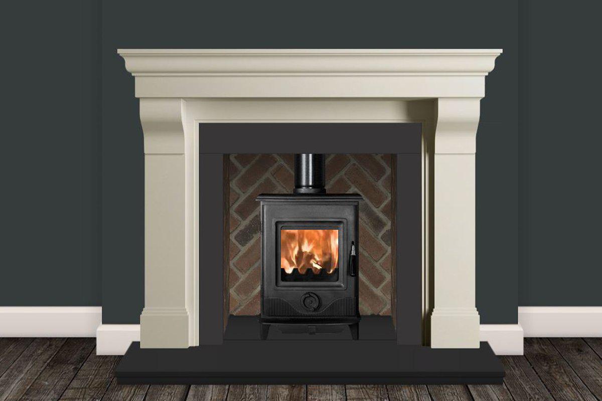 The Mourne Gullion 60" Ivory-T&amp;T Distributors-The Stove Yard