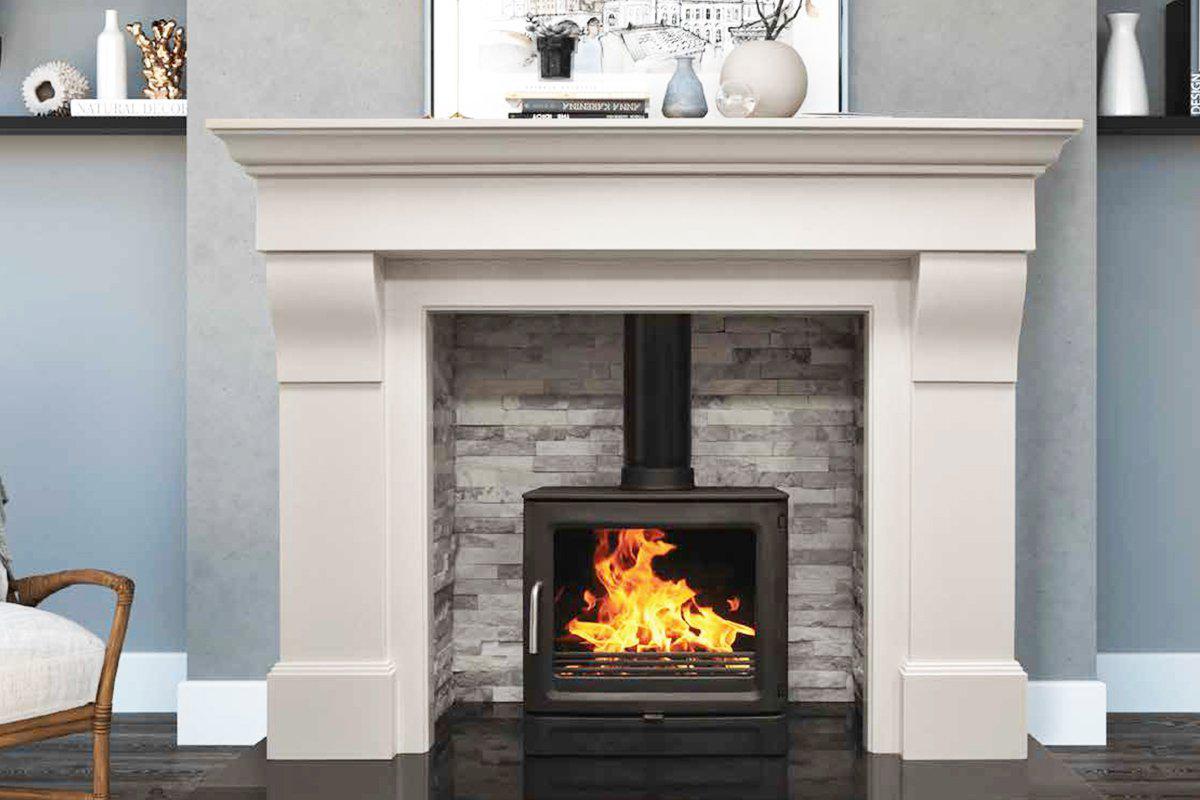 The Mourne Gullion 66" Ice White-T&amp;T Distributors-The Stove Yard