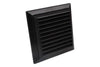 Vent Grille 100mm Black-DuctStore-The Stove Yard