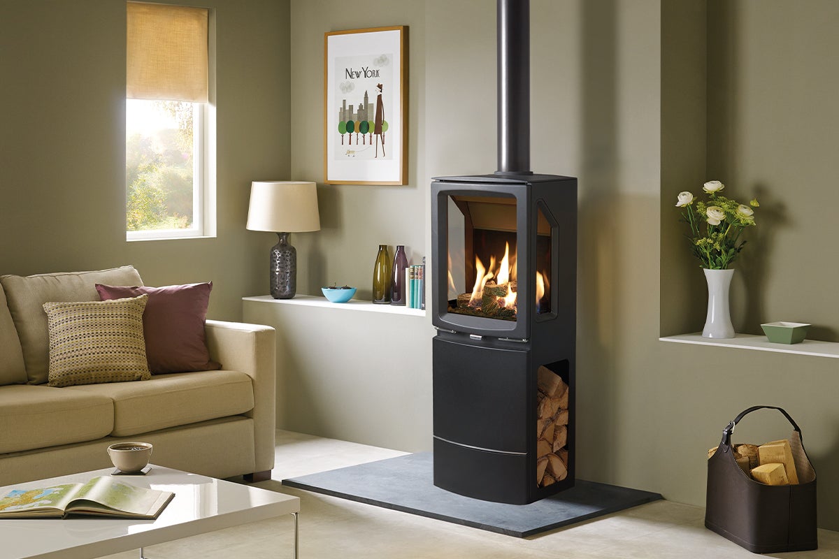 Vogue Midi T Highline Gas Stoves-Stovax Gazco-The Stove Yard