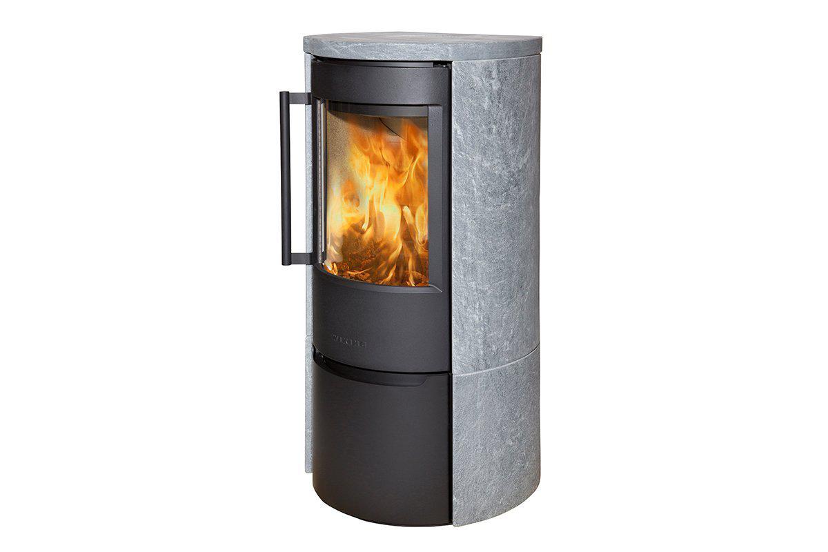 WIKING Luma 4 with soapstone or tiles-Wiking Stoves-The Stove Yard