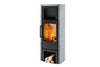 WIKING Miro 6 Wood Storage Natural Stone-Wiking Stoves-The Stove Yard