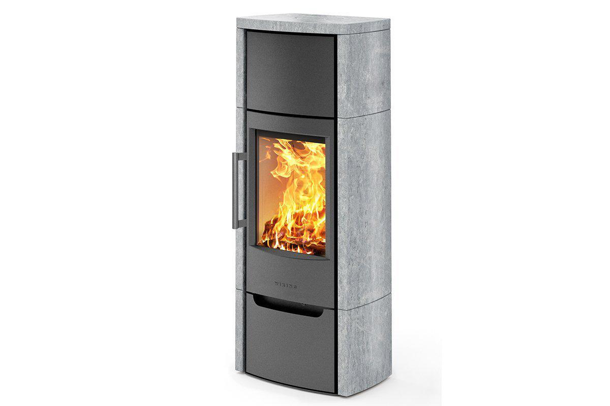 WIKING Miro 6 with soapstone-Wiking Stoves-The Stove Yard