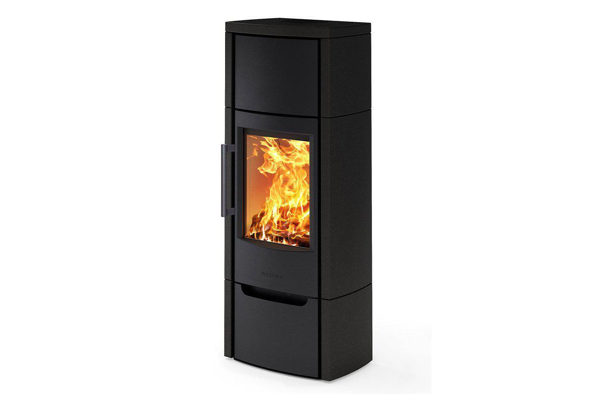 WIKING Miro 6 with tile cover-Wiking Stoves-The Stove Yard