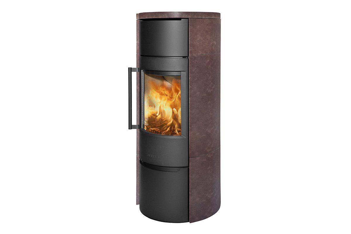 Wiking Luma 6 Stove with Soapstone or Tile Finish-Wiking Stoves-The Stove Yard