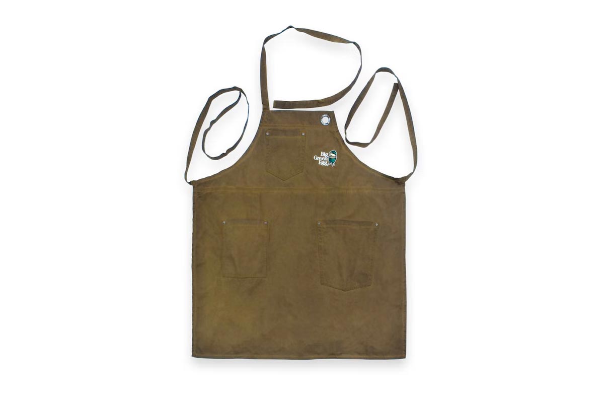 Big Green Egg Khaki Apron *Discontinued* - The Stove Yard